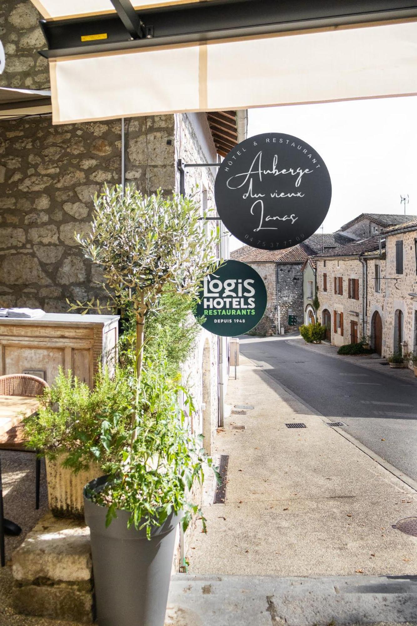 Auberge Du Vieux Lanas Logis Hotel Restaurant Экстерьер фото